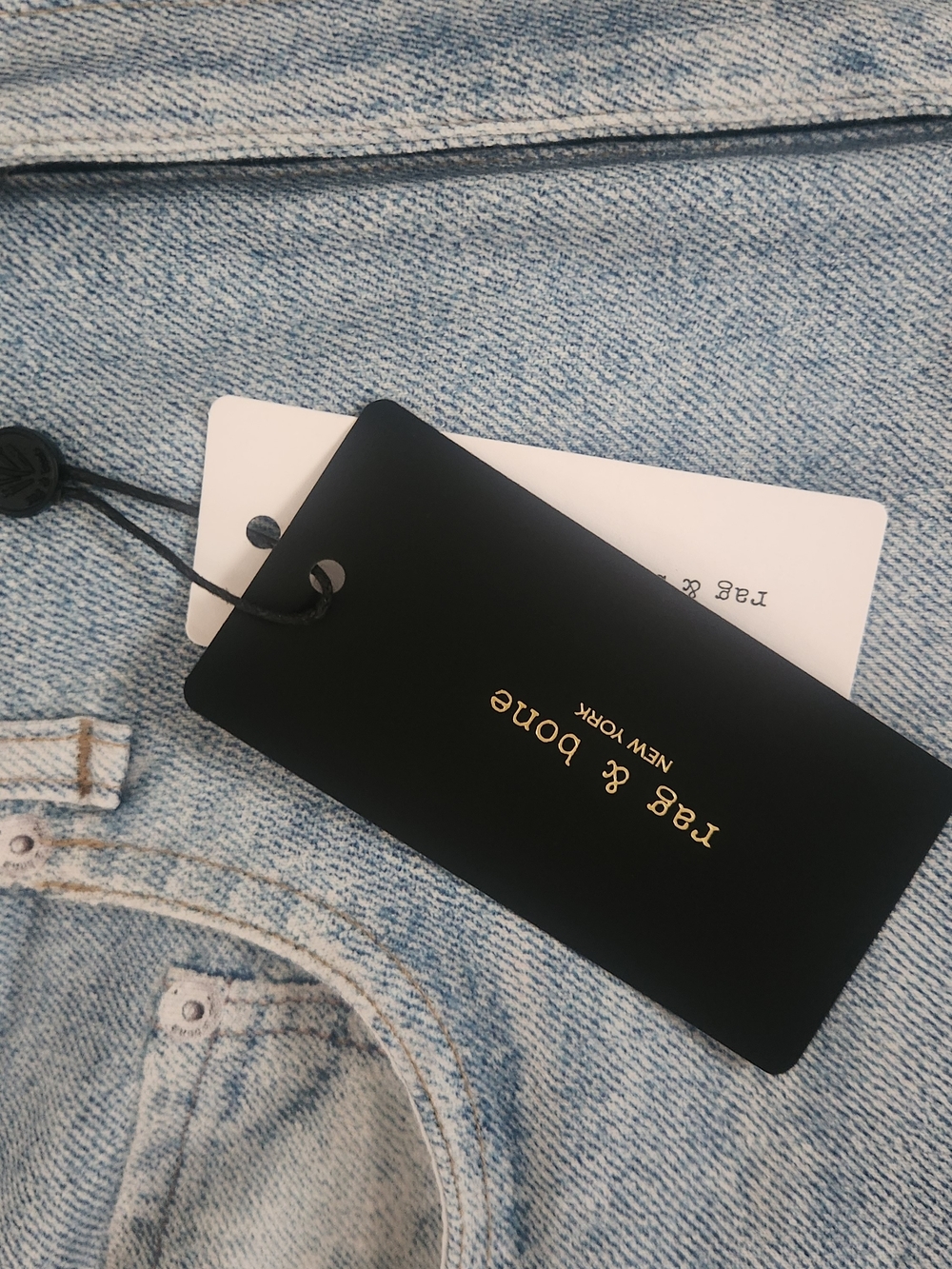 rag & bone Light Blue Sweatpant Jeans - Picture 10 of 11